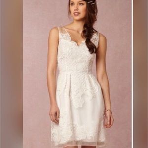 NWOT Yoana Baraschi Embroidered silk mini dress